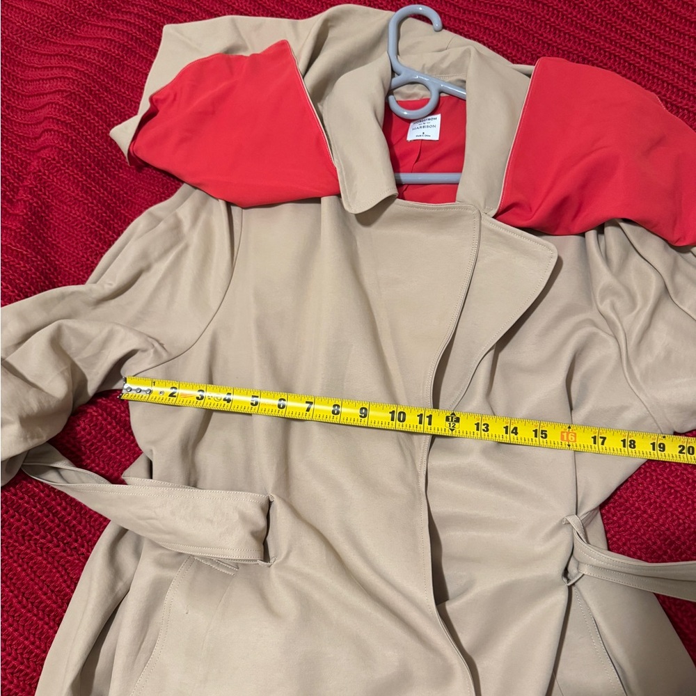 Nordstrom x Harlem Fashion Row | Trench Coat | Small | Like new - Picture 4 of 9